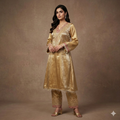 Swarn Giraffe Silk Ethnic Co-Ord Set