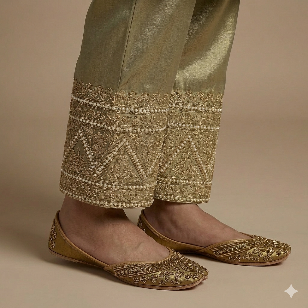 Henna Giraffe Silk Co-Ord Ethnic Set