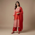 Scarlet Charm Printed Kurta Set