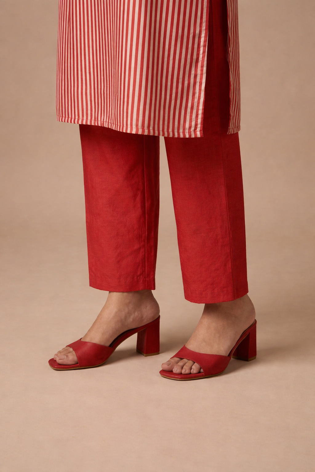 Scarlet Charm Printed Kurta Set