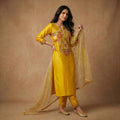 Sunehri Noor Embroidered Viscose Kurta Set